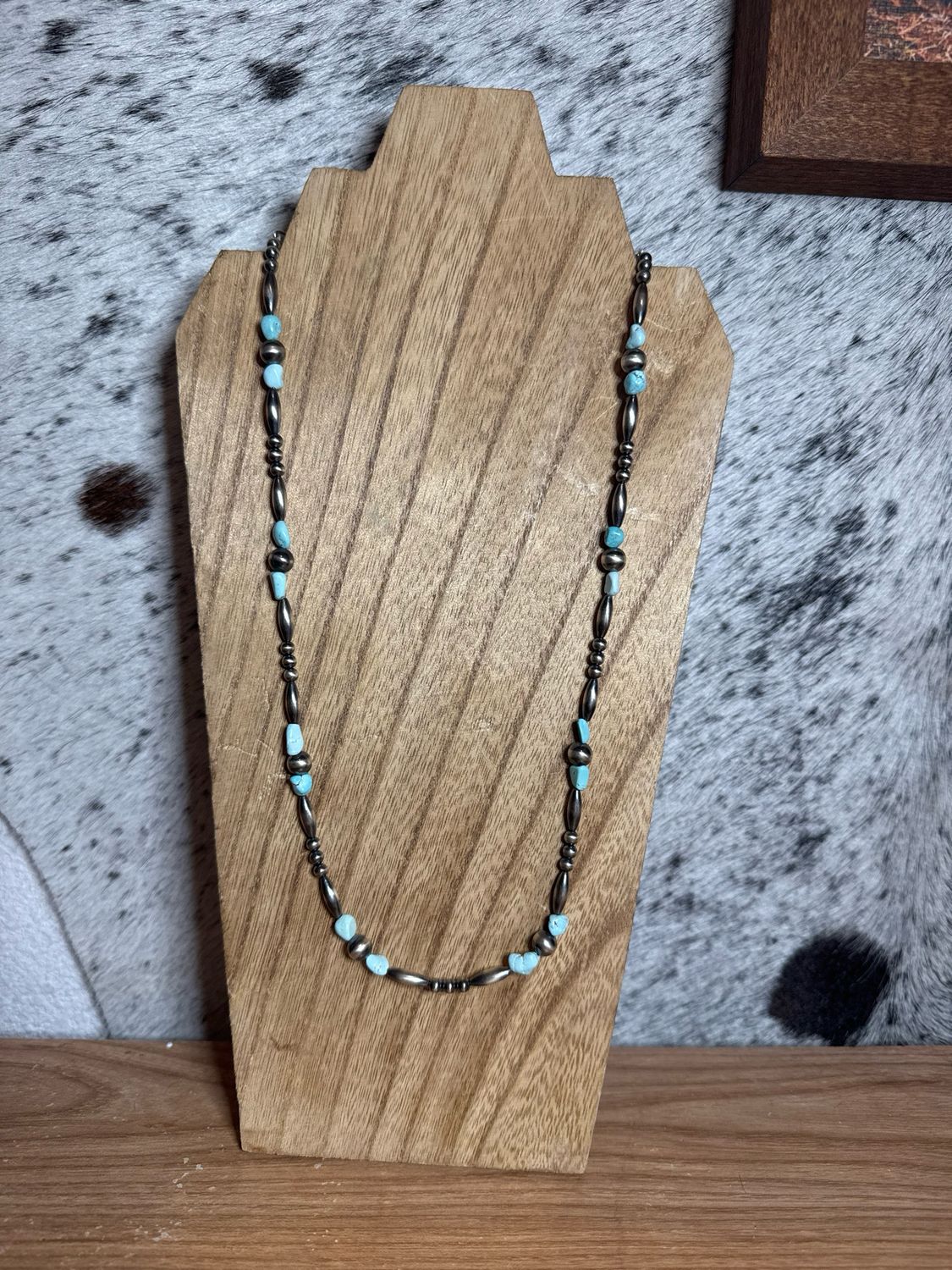 Lone Mountain Turquoise &amp; Navajo Pearls