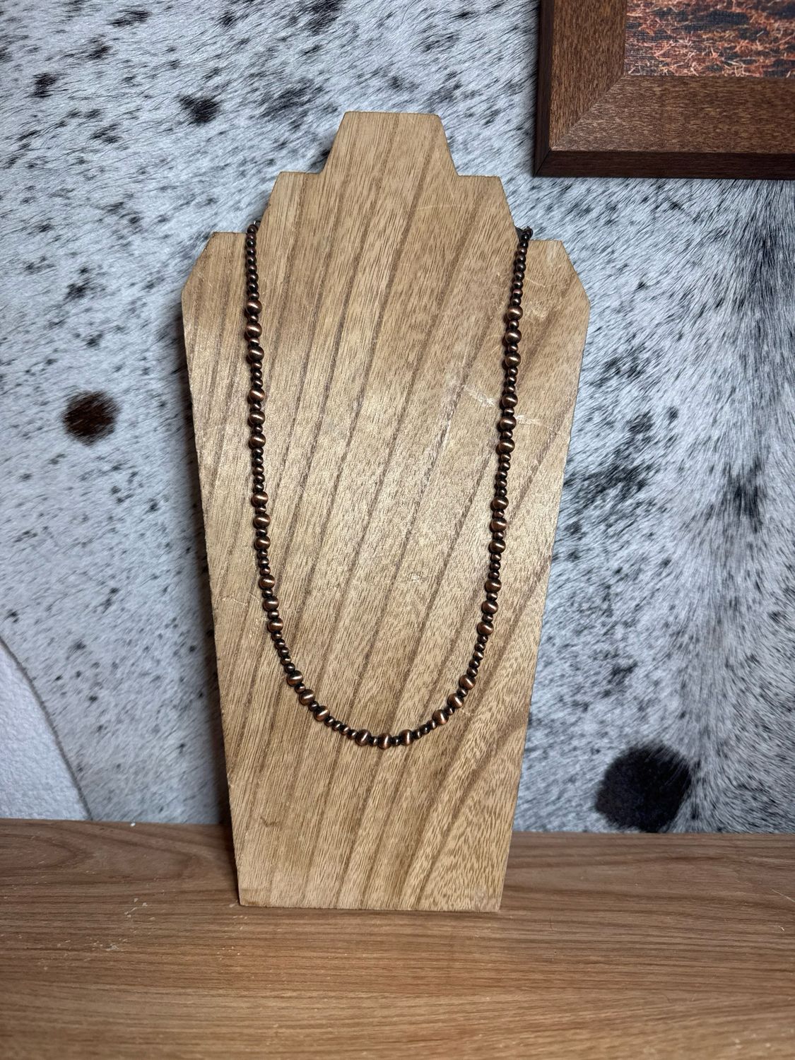 Faux Copper Navajo Pearls