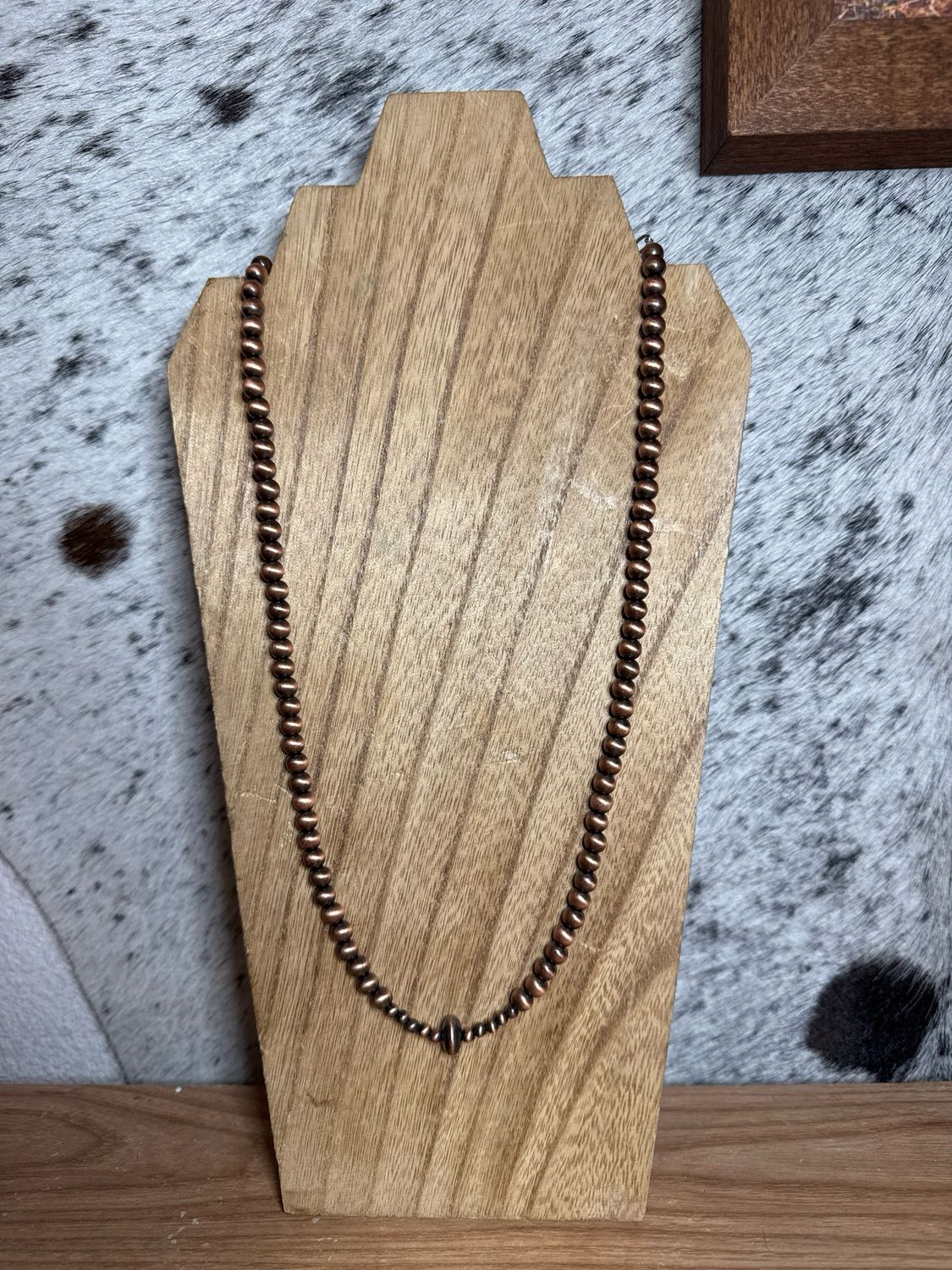 Faux Copper Navajo Pearls