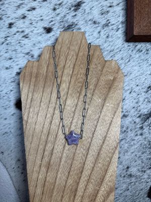 Amethyst Star Stacker