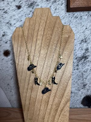 Black &amp; Gold Charms