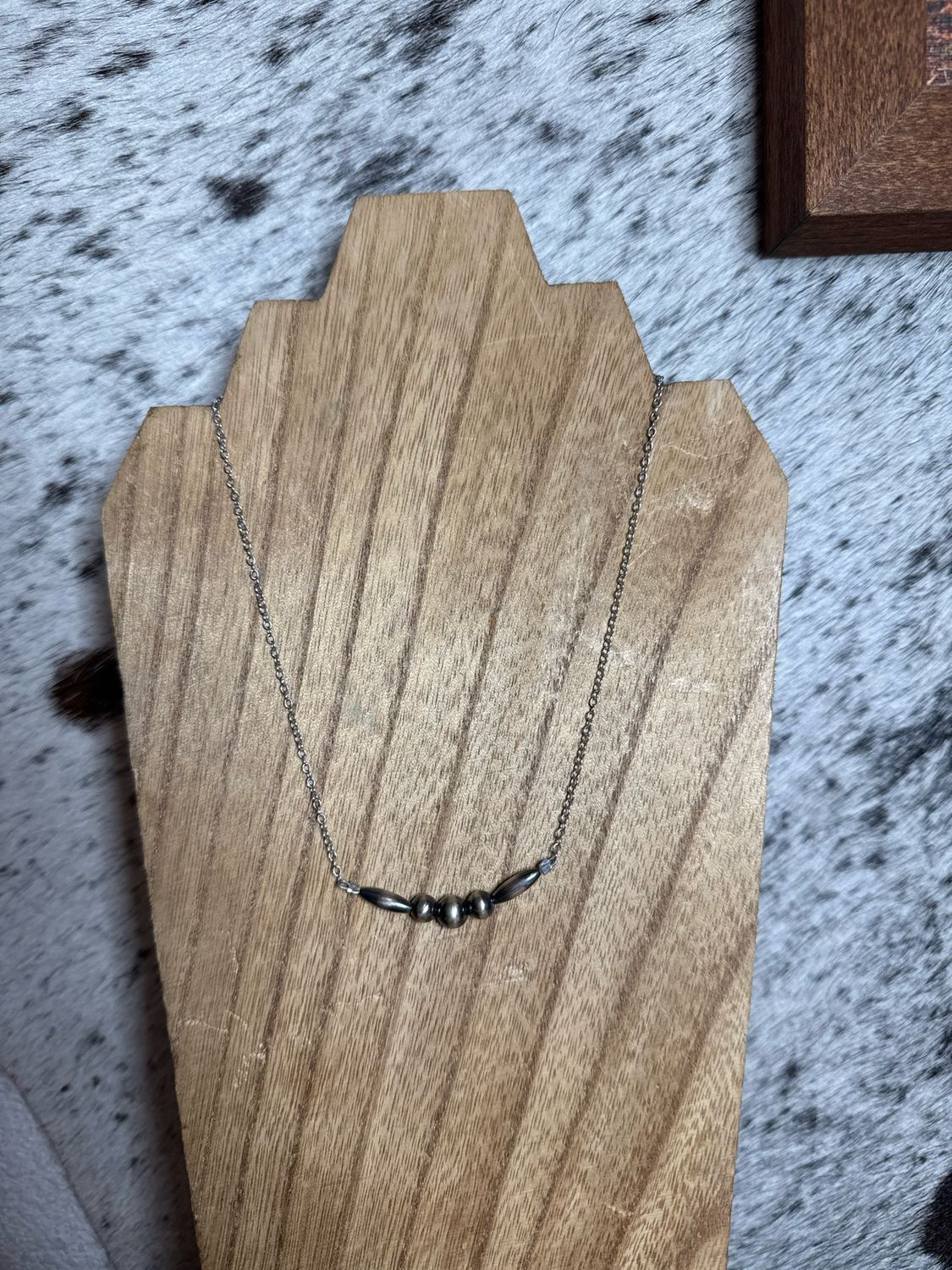 Torpedo, 5 &amp; 6mm Navajo Pearls