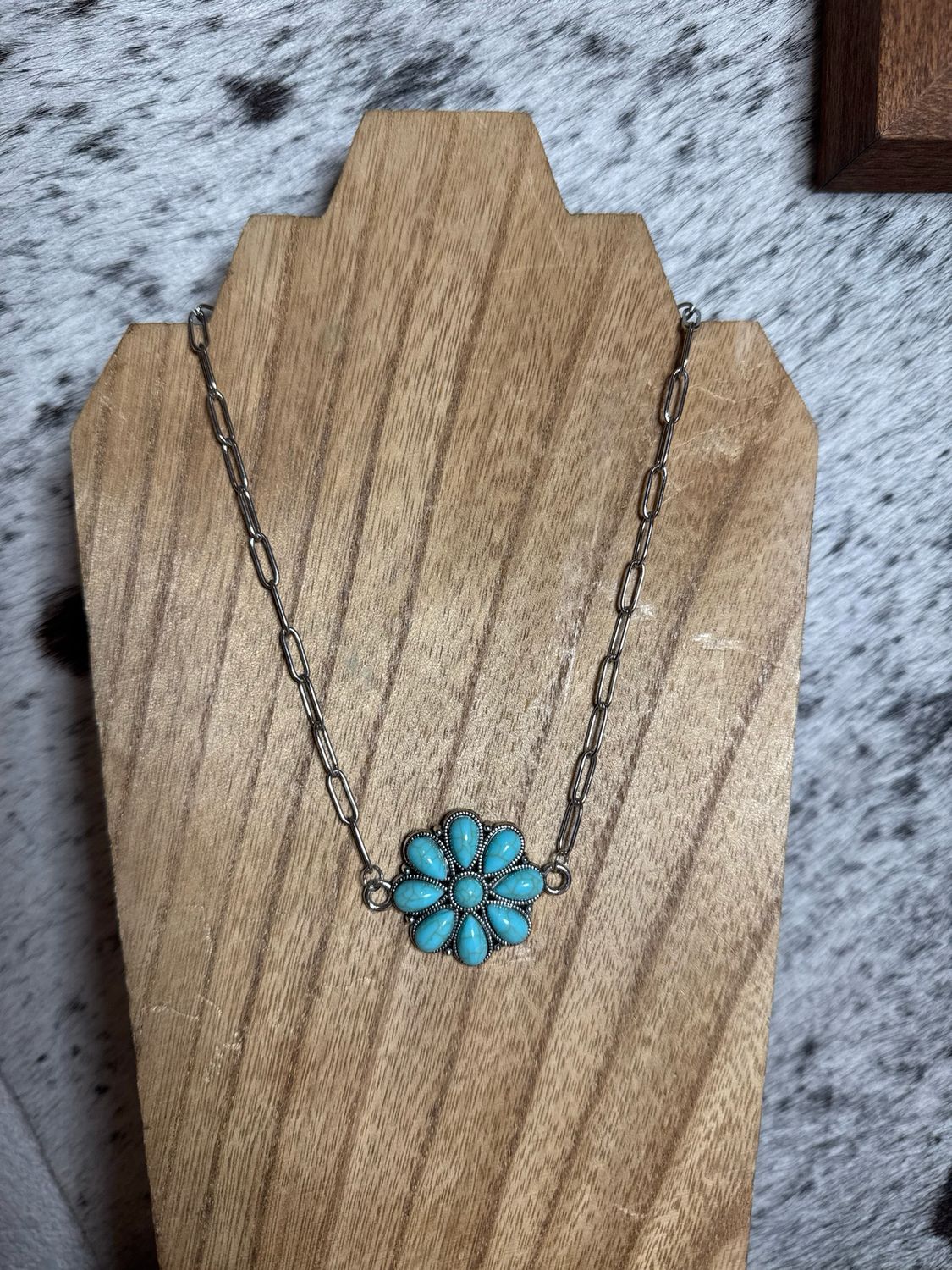 Faux Turquoise Cluster