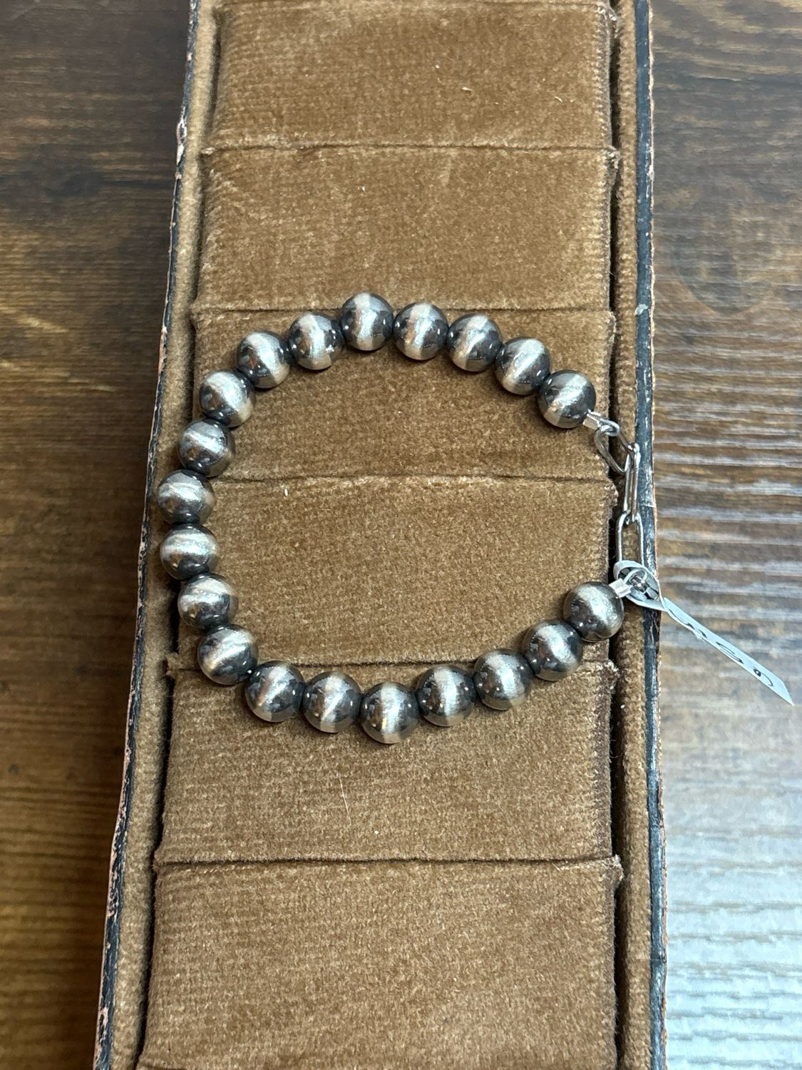 8 mm Navajo Pearl Bracelet