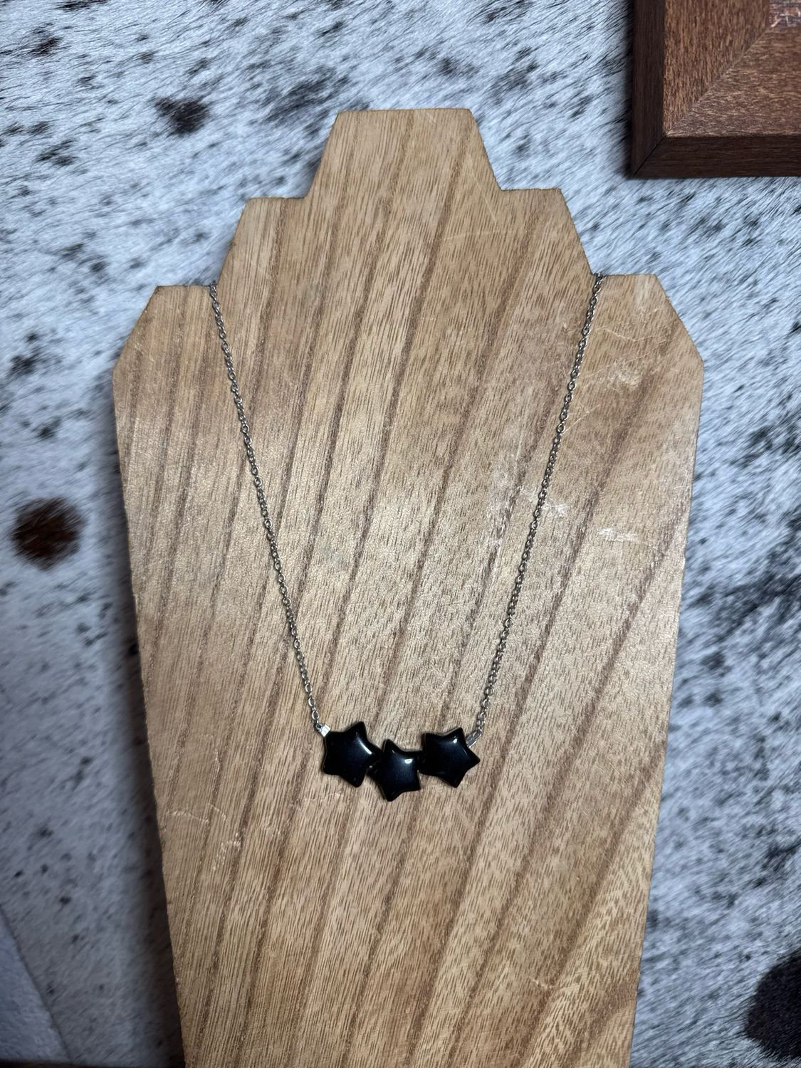 Black Onyx Star Stacker