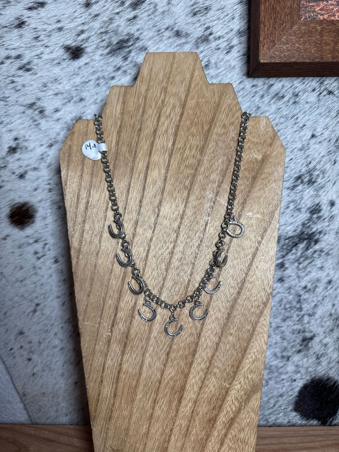 Silver Horseshoe Charms