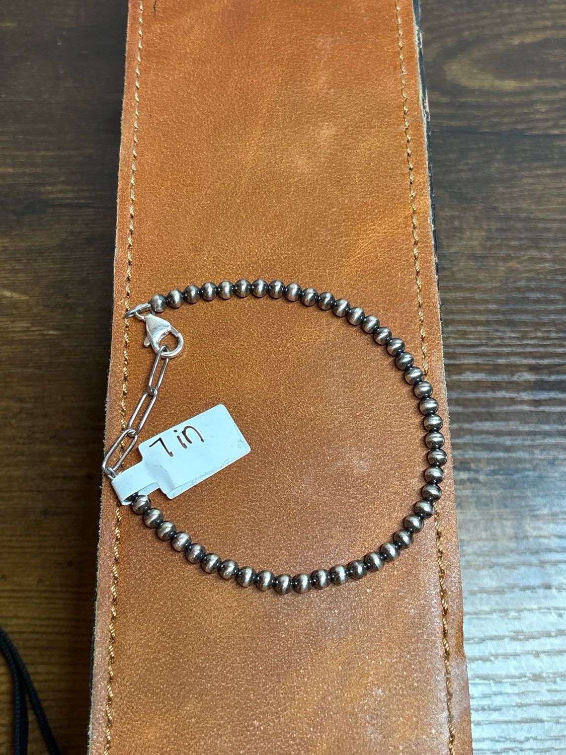 4 mm Navajo Pearl Bracelet