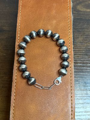 10 mm Navajo Pearl Bracelet