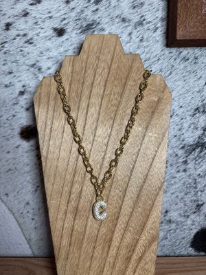 “C” Gold Charm