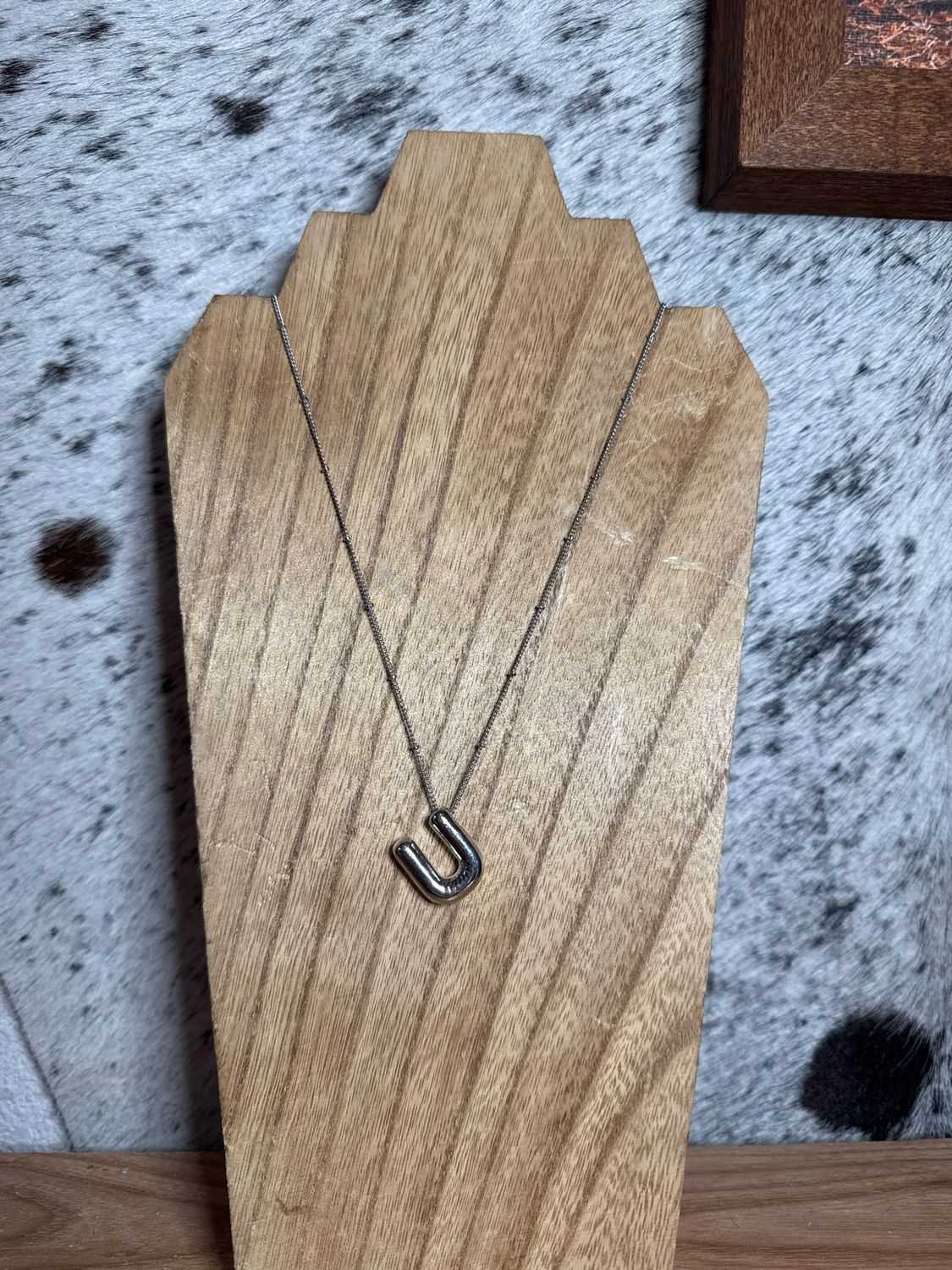 “U” Silver Charm