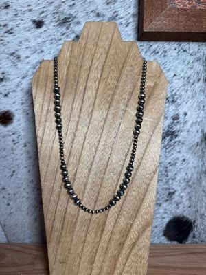 4, 6, &amp; 8mm Navajo Pearls