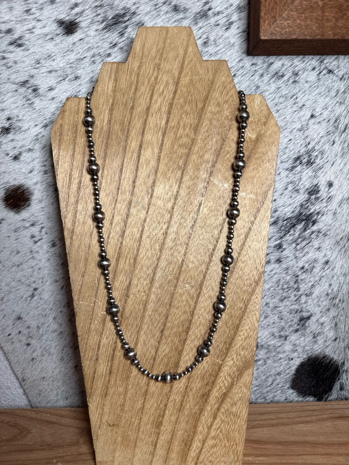 3, 4 &amp; 8mm Navajo Pearls