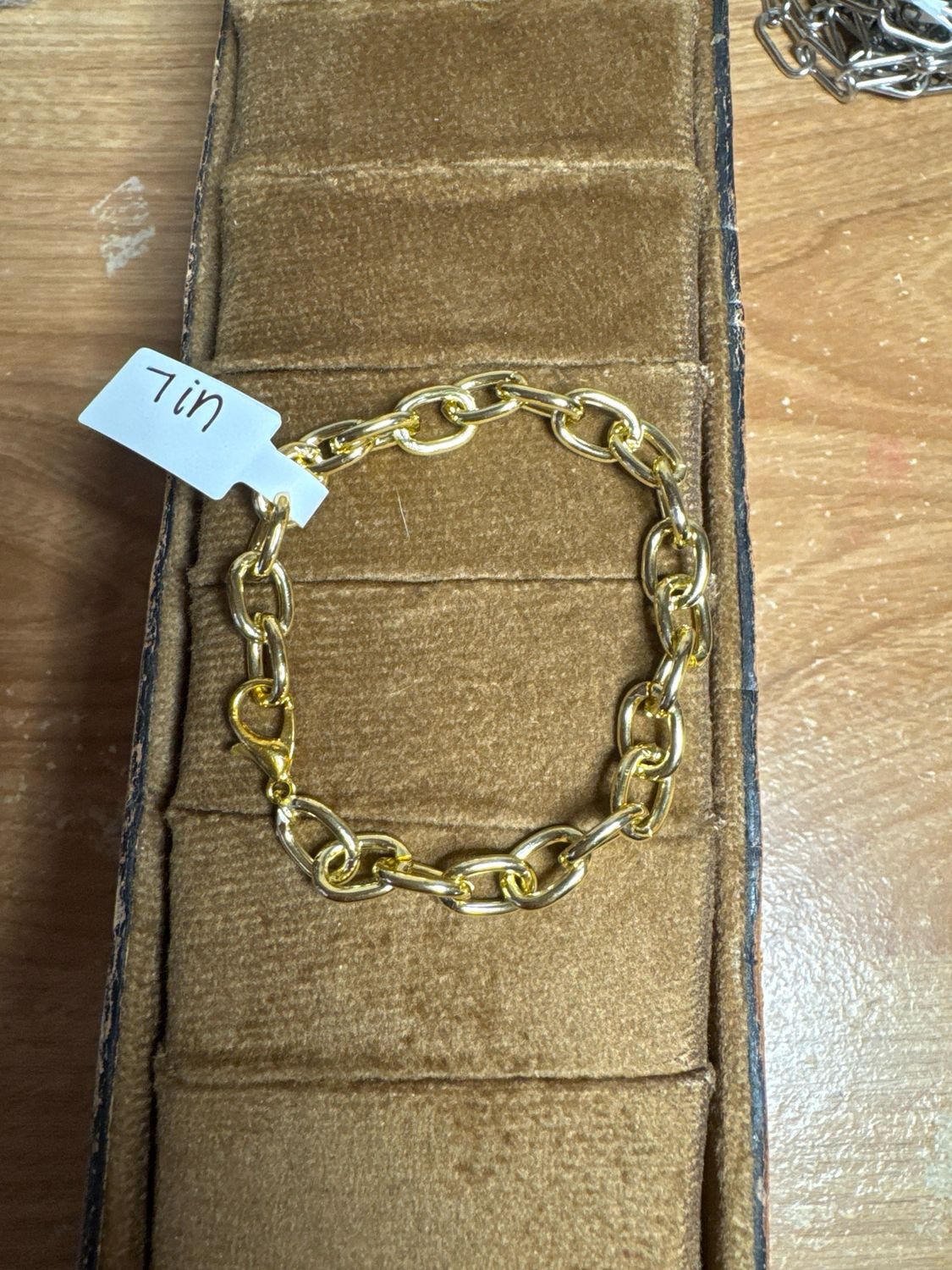 Gold Chain Bracelet