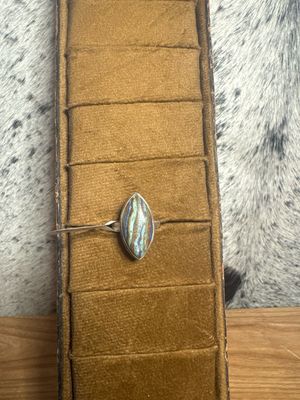 Abalone Shell Ring