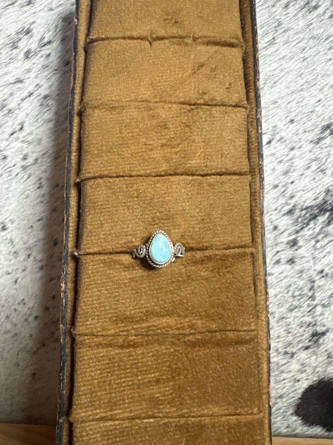 Larimar Ring