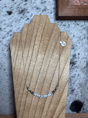 “Charolais” Navajo Pearls