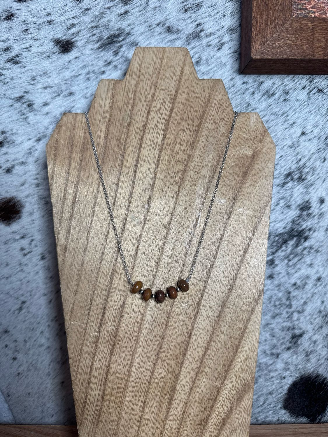 Brown Opal &amp; Navajo Pearls