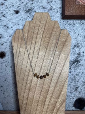 Brown Opal &amp; Navajo Pearls