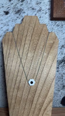 Black &amp; White Daisy Stacker