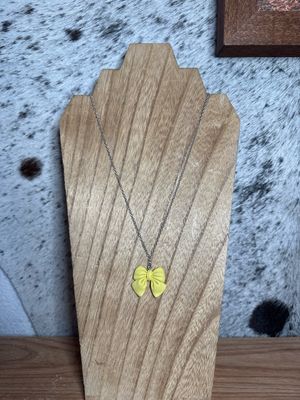 Yellow Bow Charm