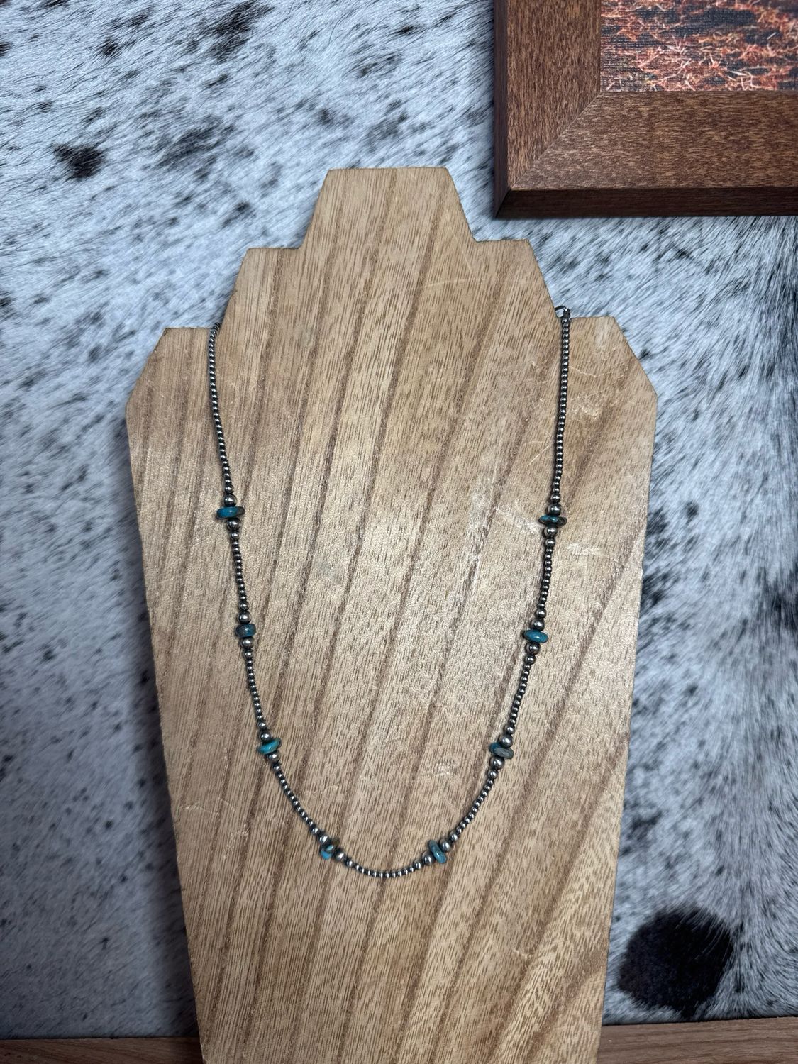 Turquoise &amp; 2, 3 &amp; 4mm Navajo Pearls