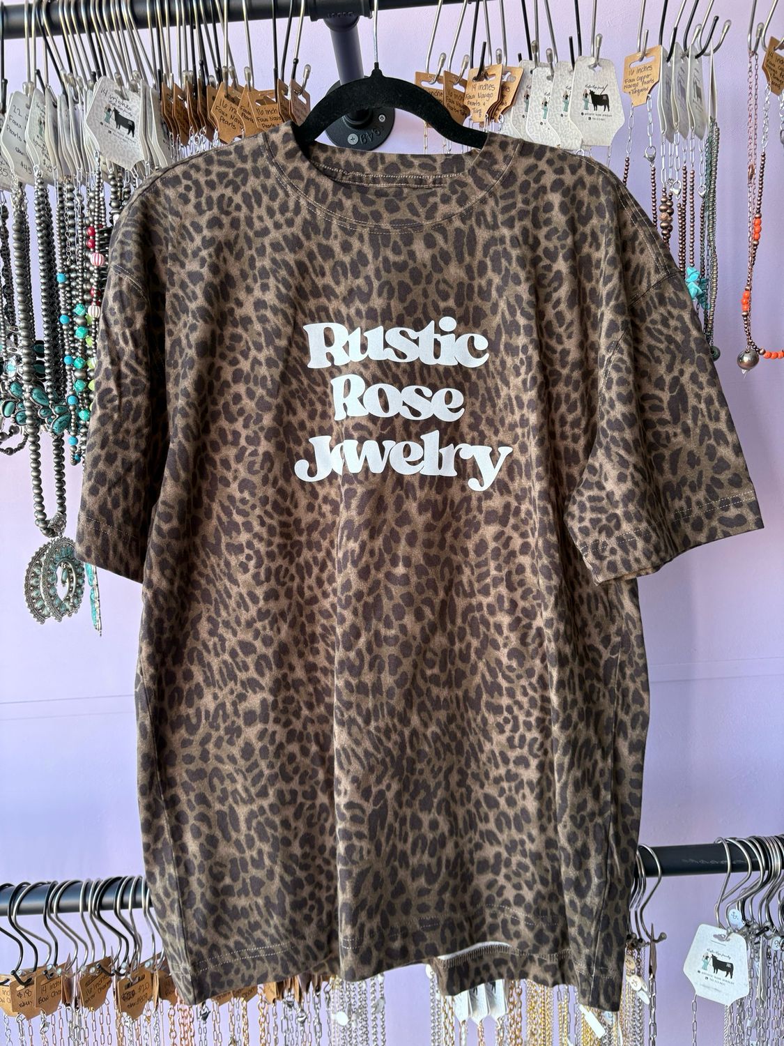 Dark Cheetah Tee Size Medium