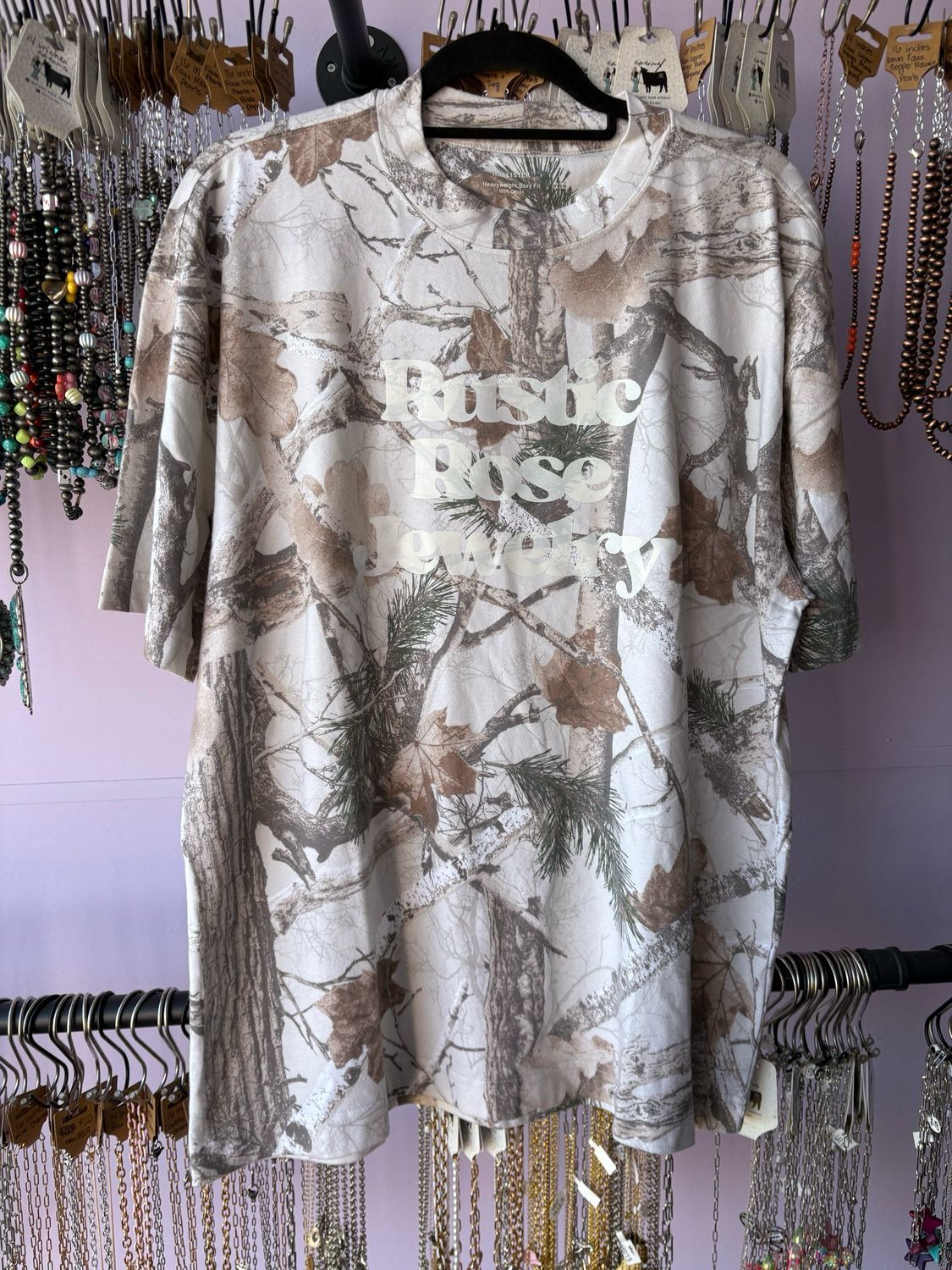 Light Camo Tee Large