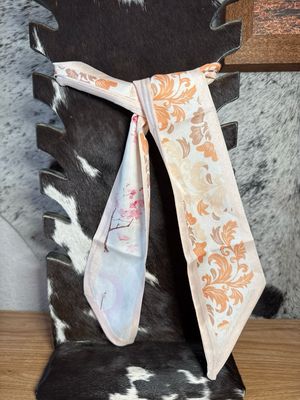 Flower &amp; Paisley Twilly