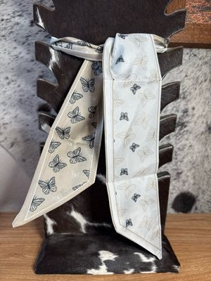 Brown Butterfly Twilly