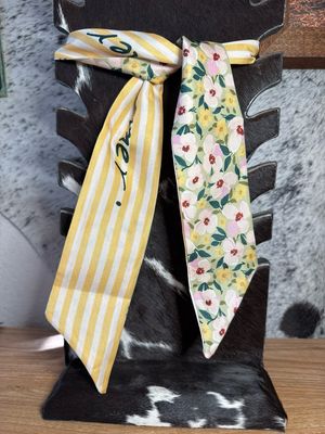 Yellow Stripes &amp; Flower Twillys