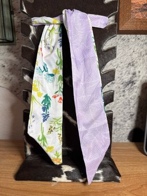 Lavenders &amp; Flower Twilly