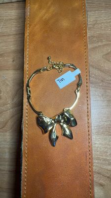 Gold Plated Bow Bracelet