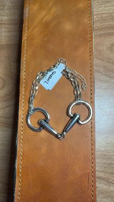Silver Plated Bridle Bit Bracelet