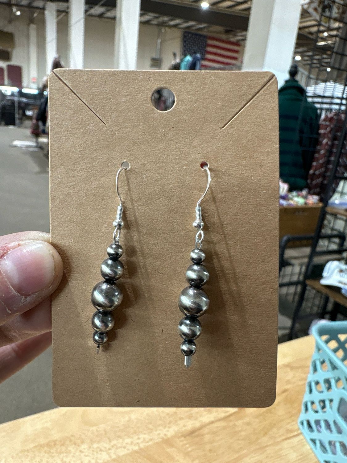 Navajo Pearl Earrings