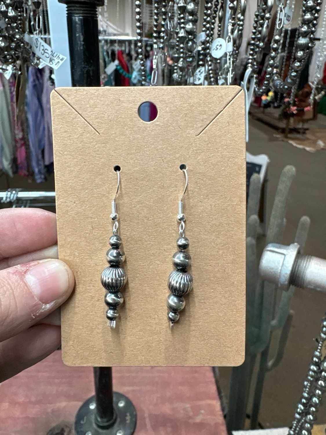 Navajo Pearl Earrings