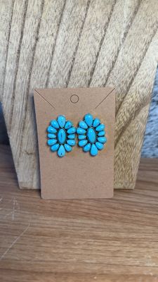 Faux Turquoise Cluster
