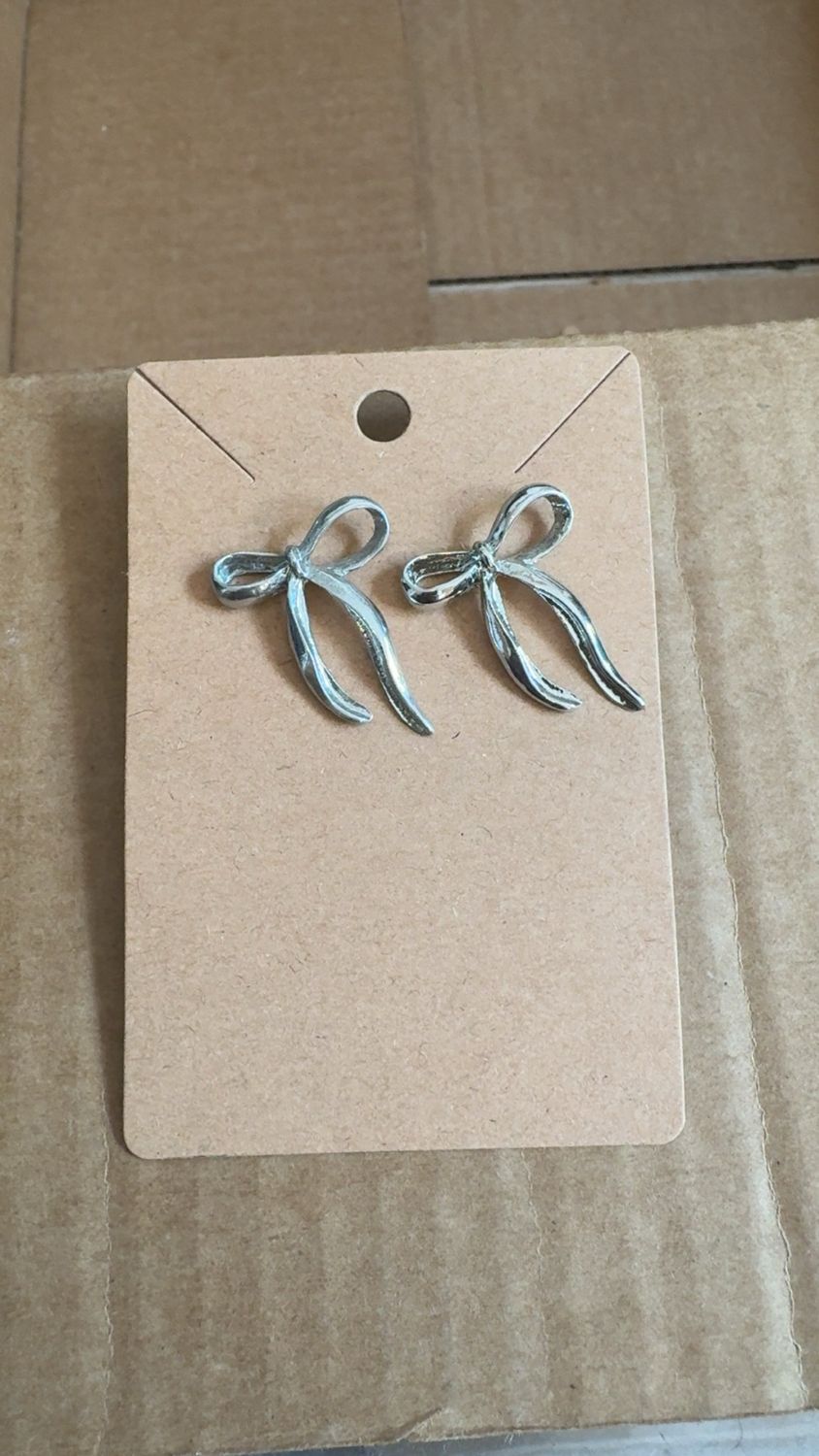 Silver Plated Bow