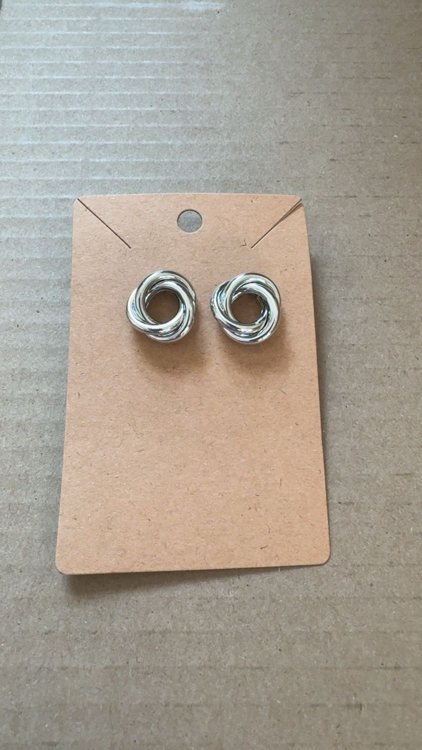 Silver Plated Stud