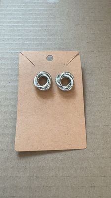 Silver Plated Stud