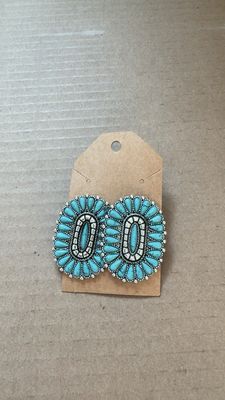 Faux Turquoise Cluster