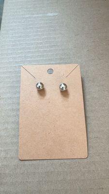 Silver Plated Stud