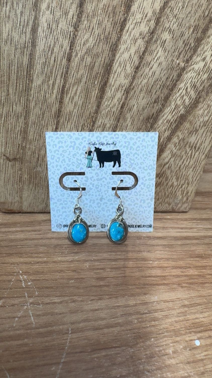 Turquoise Dangle Earrings