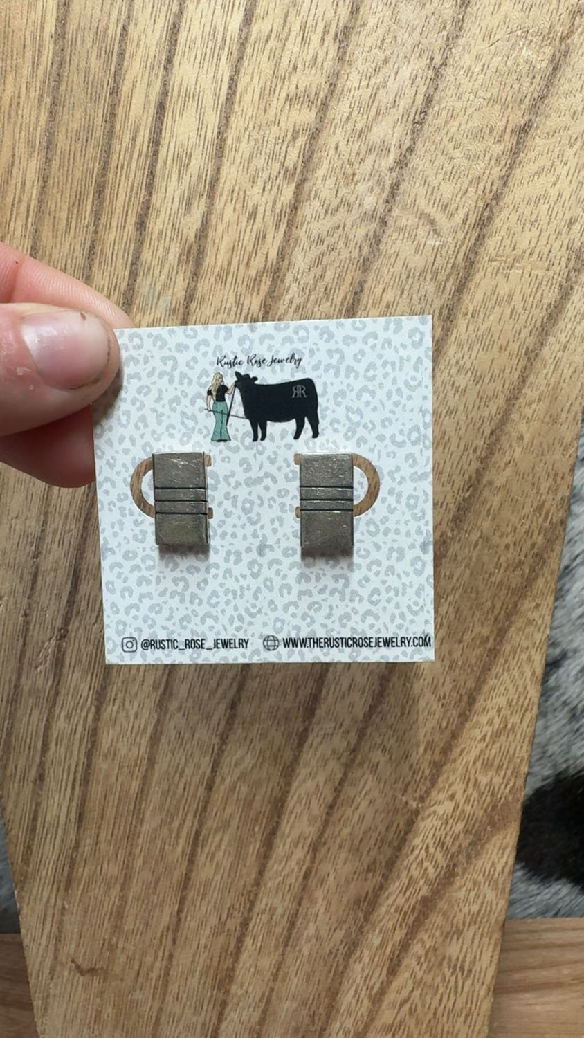 Old Pawn Sterling Silver Stud