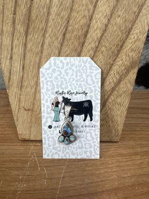 Golden Hills Turquoise Pendant