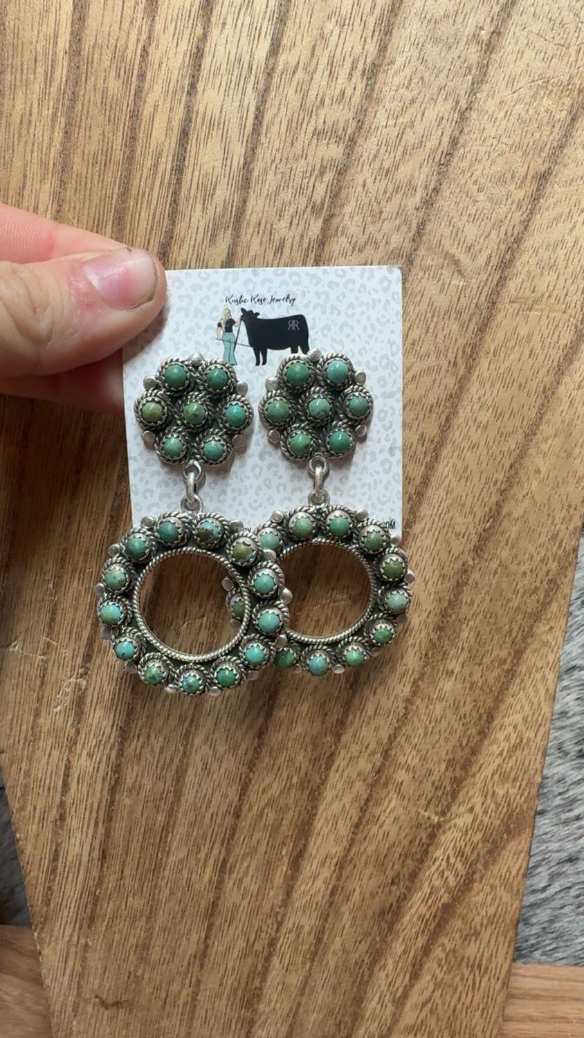 Kingman Turquoise Stud