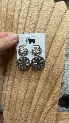 Sterling Silver Conch Stud