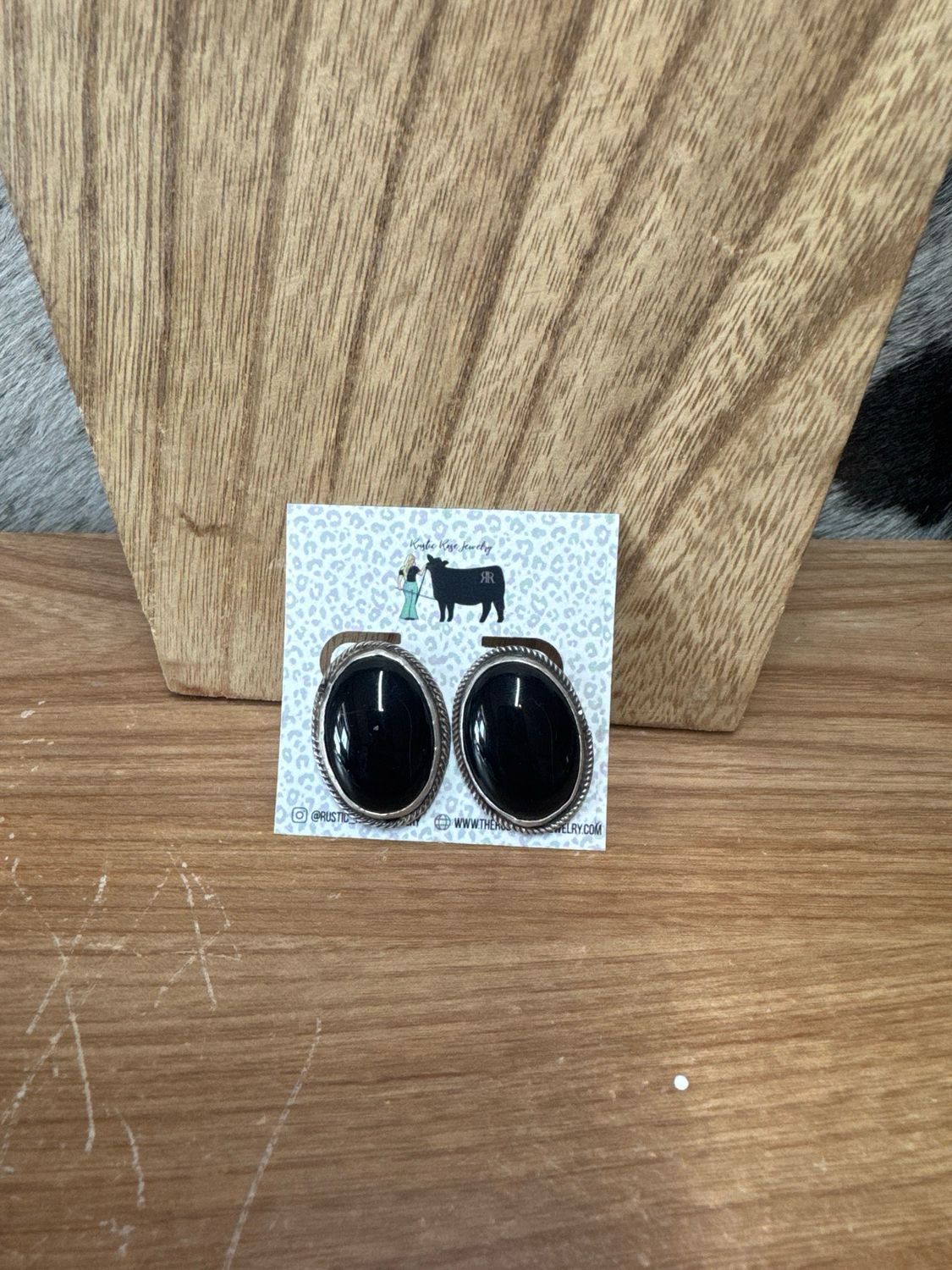 Black Onyx Stud