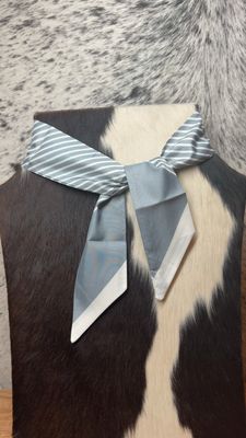 Blue &amp; White Twilly