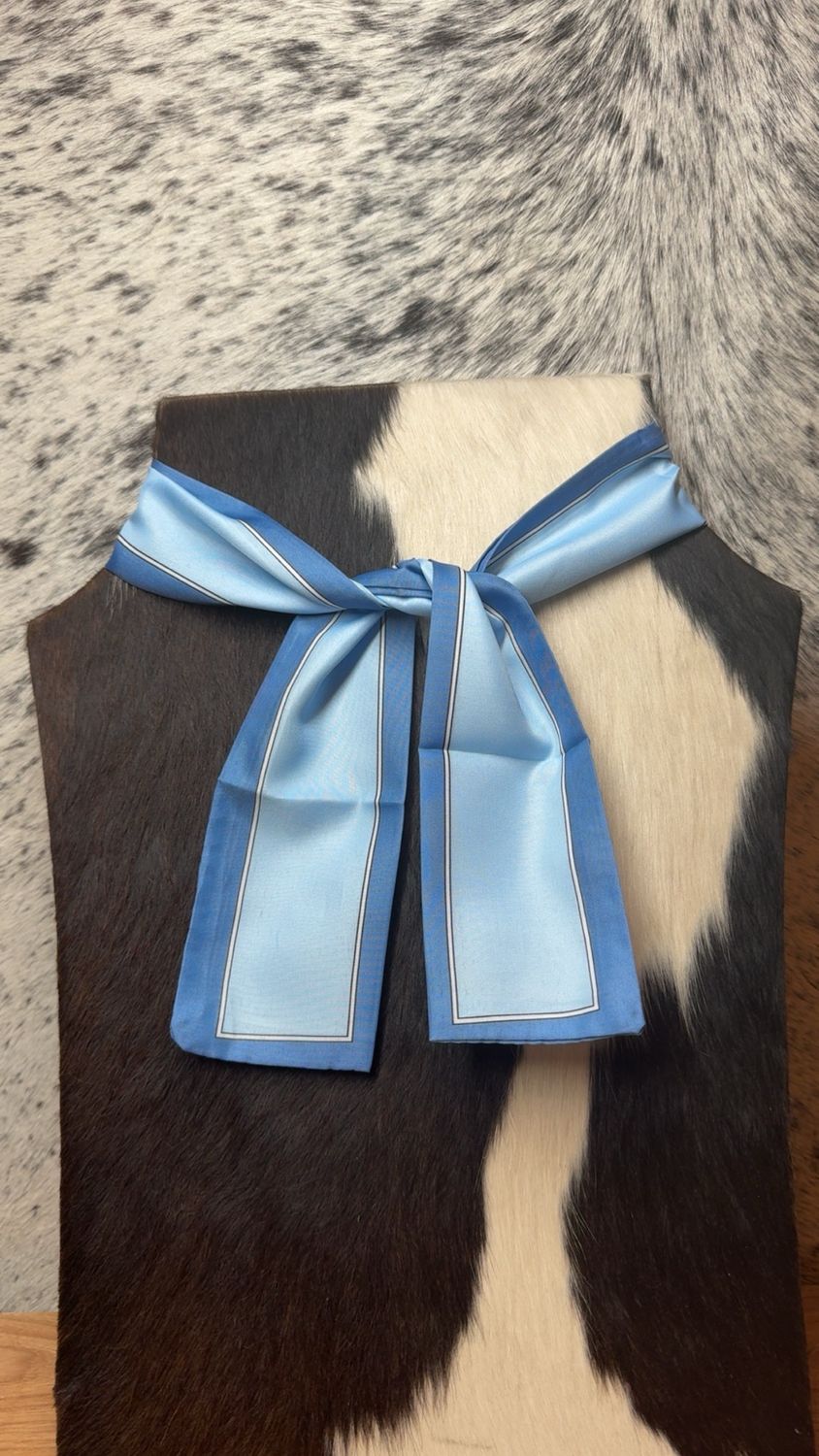 Dark &amp; Light Blue Twilly