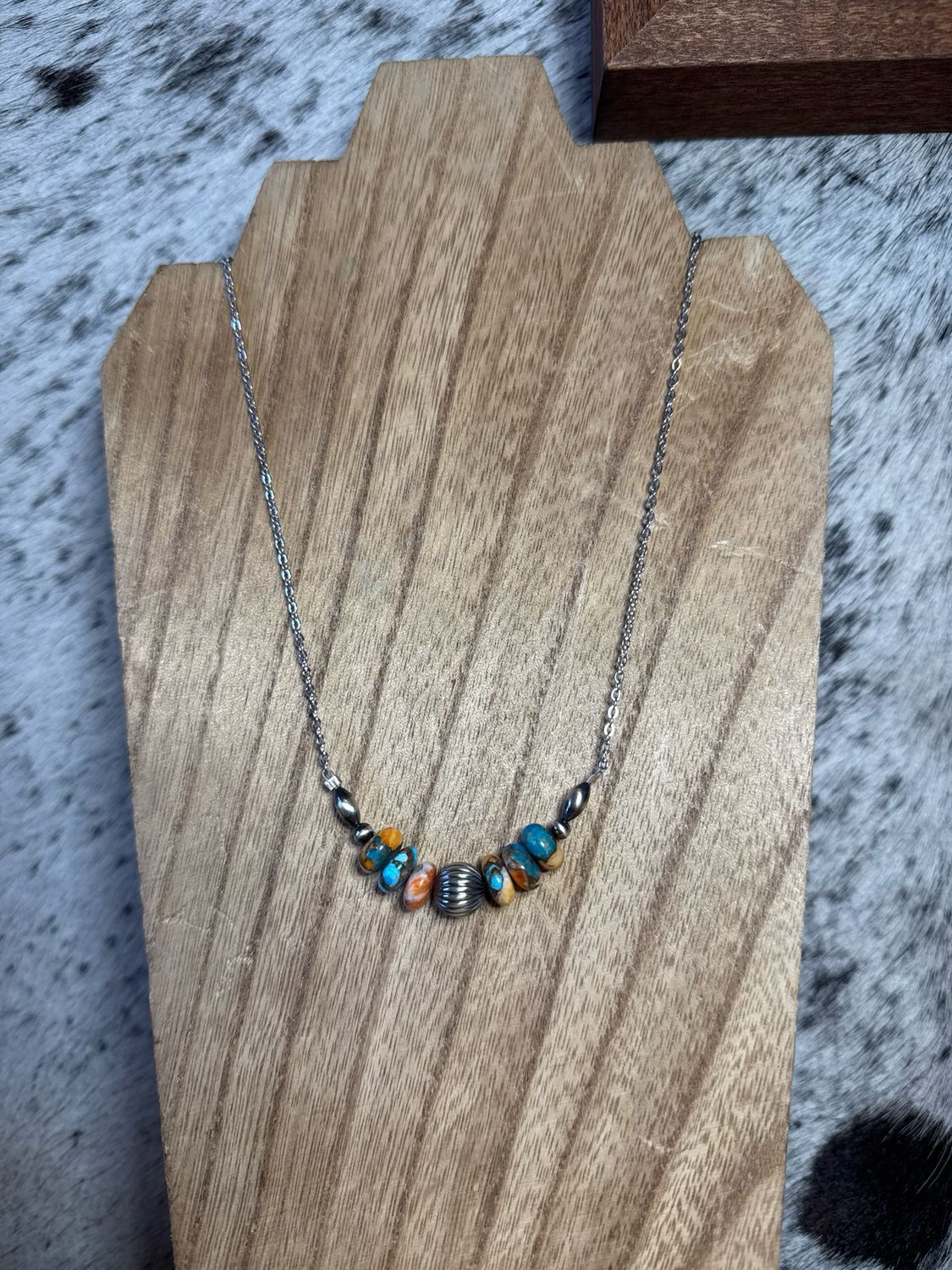 Orange Spiny Oyster &amp; Turquoise